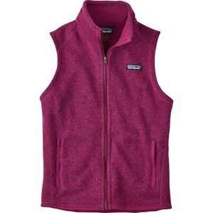 Patagonia Better Sweater Vest in Magenta size S